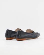 ZAPATO MOCASIN MUJER PLANO NEGRO CAYETANO 17200