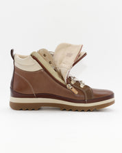 BOTIN DEPORTIVO MUJER  PIKOLINOS CORDONES Y CREMALLERA COLOR TOPO VIGO W3W-8564C9