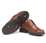ZAPATO HOMBRE CORDON COLOR MARRON FLUCHOS 9579 CLIPPER LIBANO