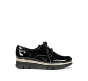 ZAPATO CORDON CHAROL NEGRO D9328 INDIA