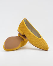 MERCEDITAS DE PIEL COLOR AMARILLO LACOMBA AMARILLYS