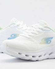 SNEAKERS MUJER SKECHERS 125145 WBL BLANCO CORDON ELÁSTICO