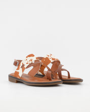 SANDALIA MUJER ANIMAL PRINT PATRICIA MILLER 7087 VACA CUERO