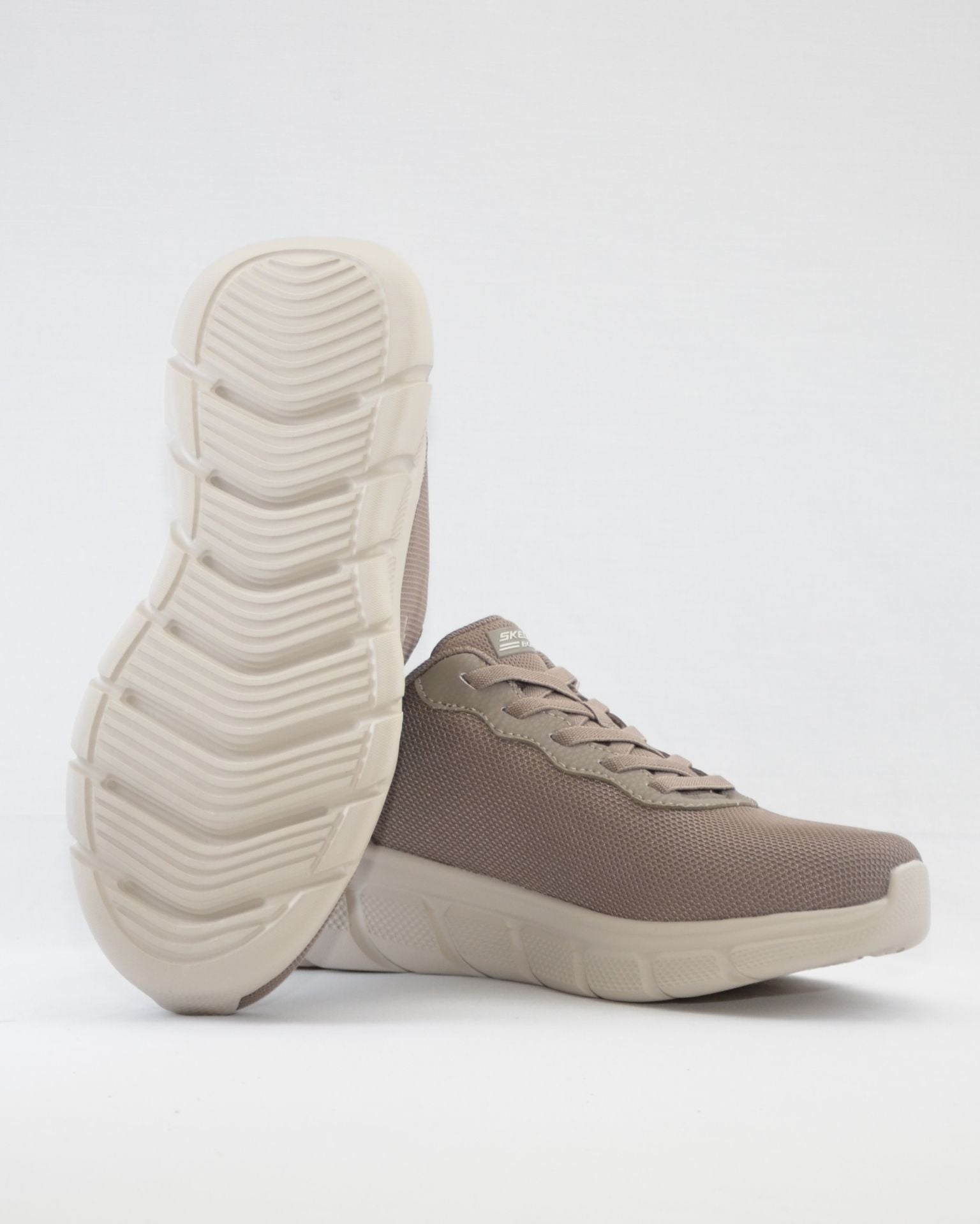 SNEAKERS HOMBRE SKECHERS BEIGE 118113 DKTP ELASTICOS SLIP-INS