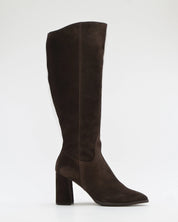 BOTA ALTA MUJER SERRAJE MARRÓN CHOCOLATE WONDERS M-5443 TESTA
