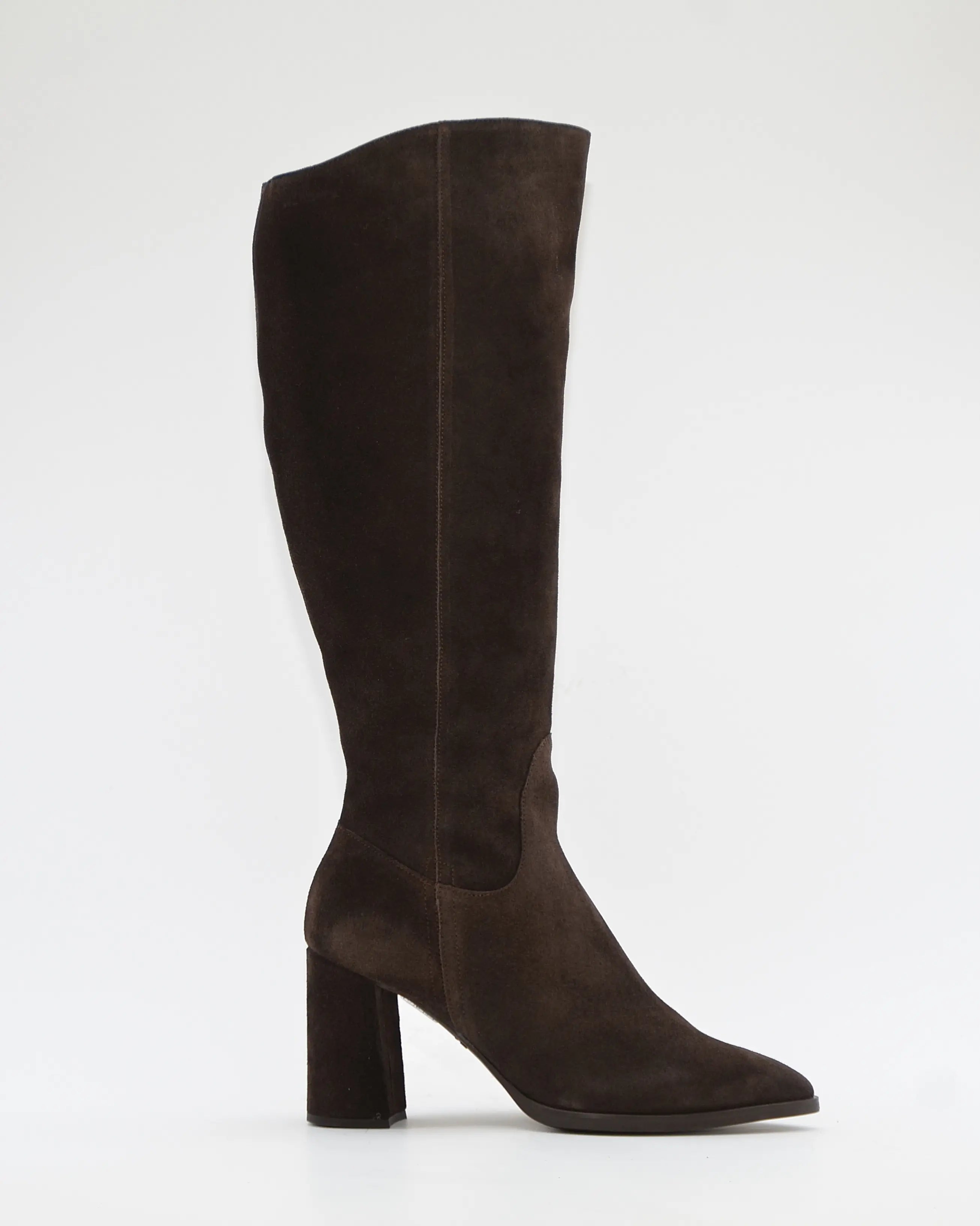 BOTA ALTA MUJER SERRAJE MARRÓN CHOCOLATE WONDERS M-5443 TESTA