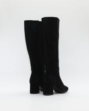 BOTA ALTA MUJER TACON ANCHO EN SERRAJE NEGRO PATRICIA MILLER 6961