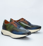 DEPORTIVO HOMBRE COMBINADO MARINO VERDE