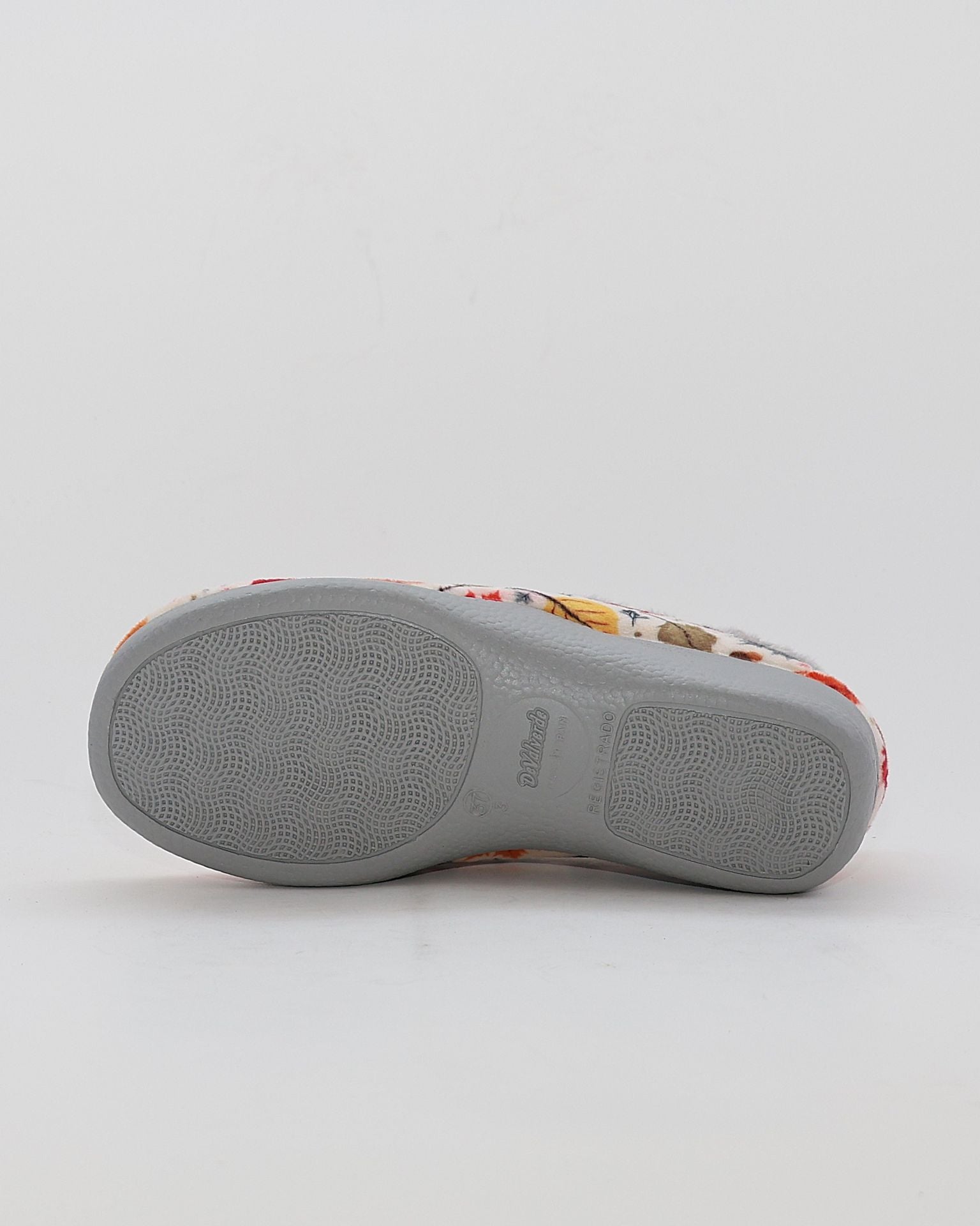 ZAPATILLAS DE CASA MUJER CERRADA DEVALVERDE 1210 GRIS