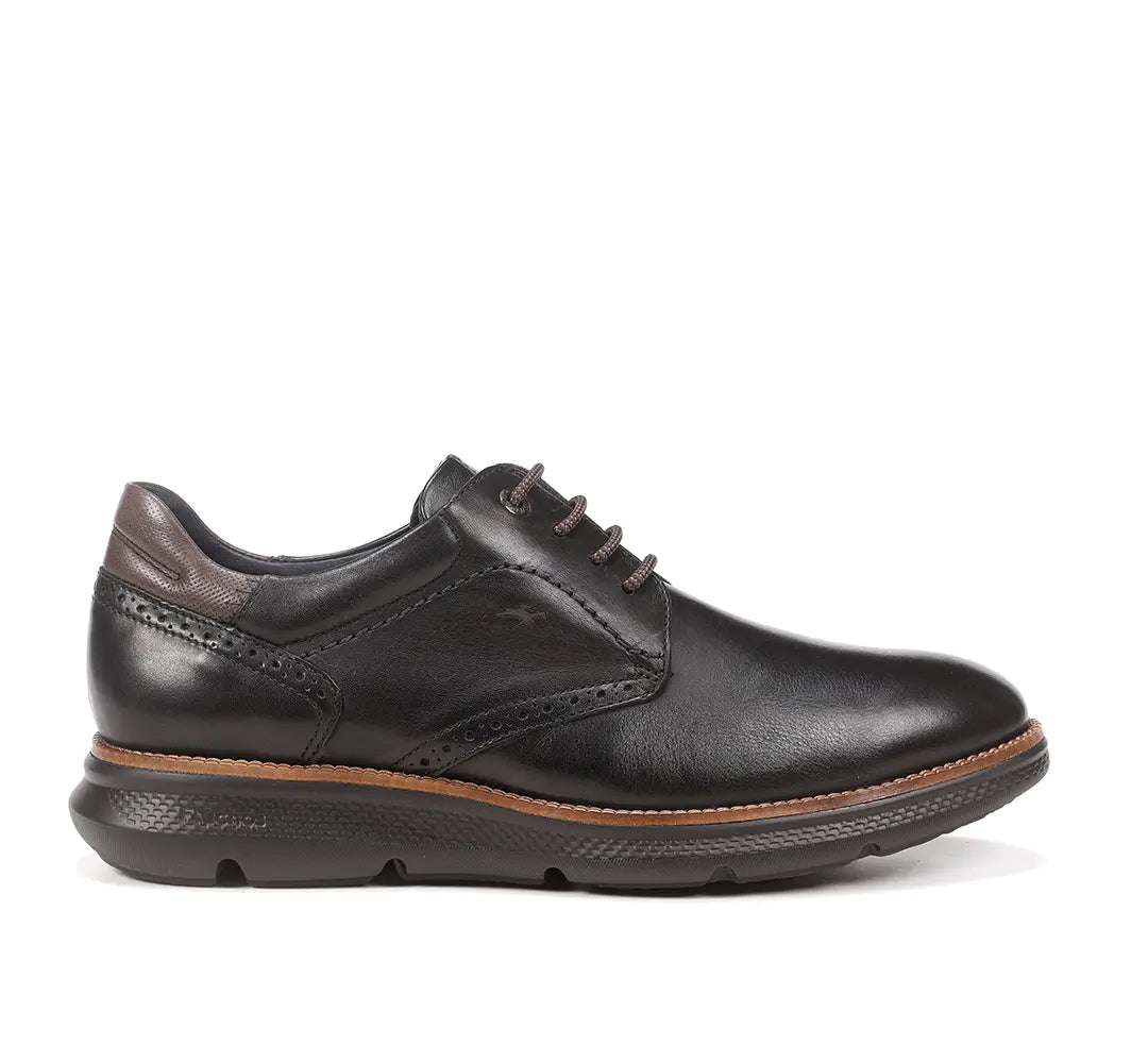 ZAPATO CASUAL NEGRO CORDON F1351 WILLIAM HABANA