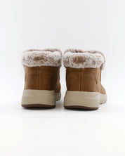 BOTIN PLANO MUJER FORRADO CON PELO SKECHERS BEIGE 144221 CSNT