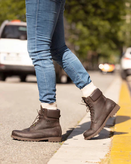 BOTA HOMBRE PANAMA JACK NAPA GRASS MARRON