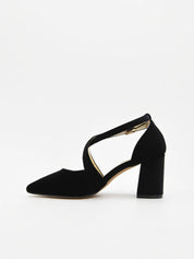 ZAPATO FIESTA TERCIOPELO NEGRO 459K211