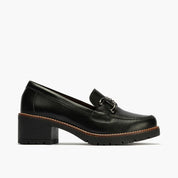 MOCASIN TACON MEDIO NEGRO 20220