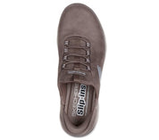 SNEAKERS MUJER SKECHERS TAUPE 150254 BRN SLIP-INS