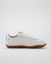 ZAPATO MUJER WONDERS CON CORDONES COLOR BLANCO PLATA AP-2102