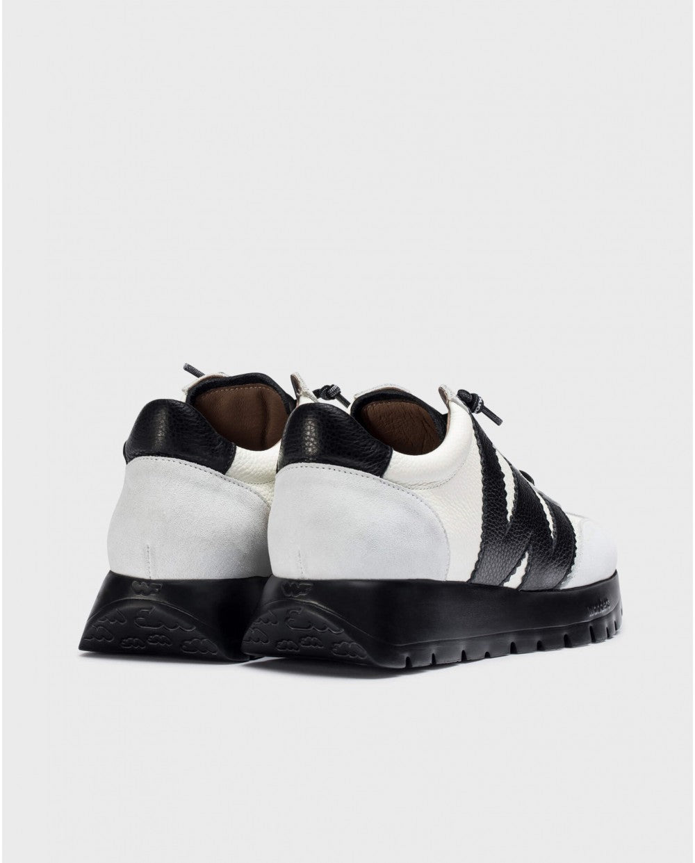 Deportivas Wonders ODISEI Blanco Negro