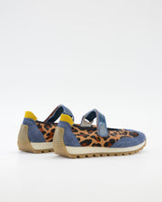 DEPORTIVO MARY JANE COMBI JEAN ANIMAL PRINT LACOMBA HOLLYHOCK PLANTILLA EXTRAIBLE