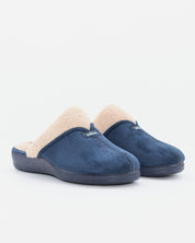 ZAPATILLAS DE CASA MUJER ABIERTA DEVALVERDE 1123 MARINO