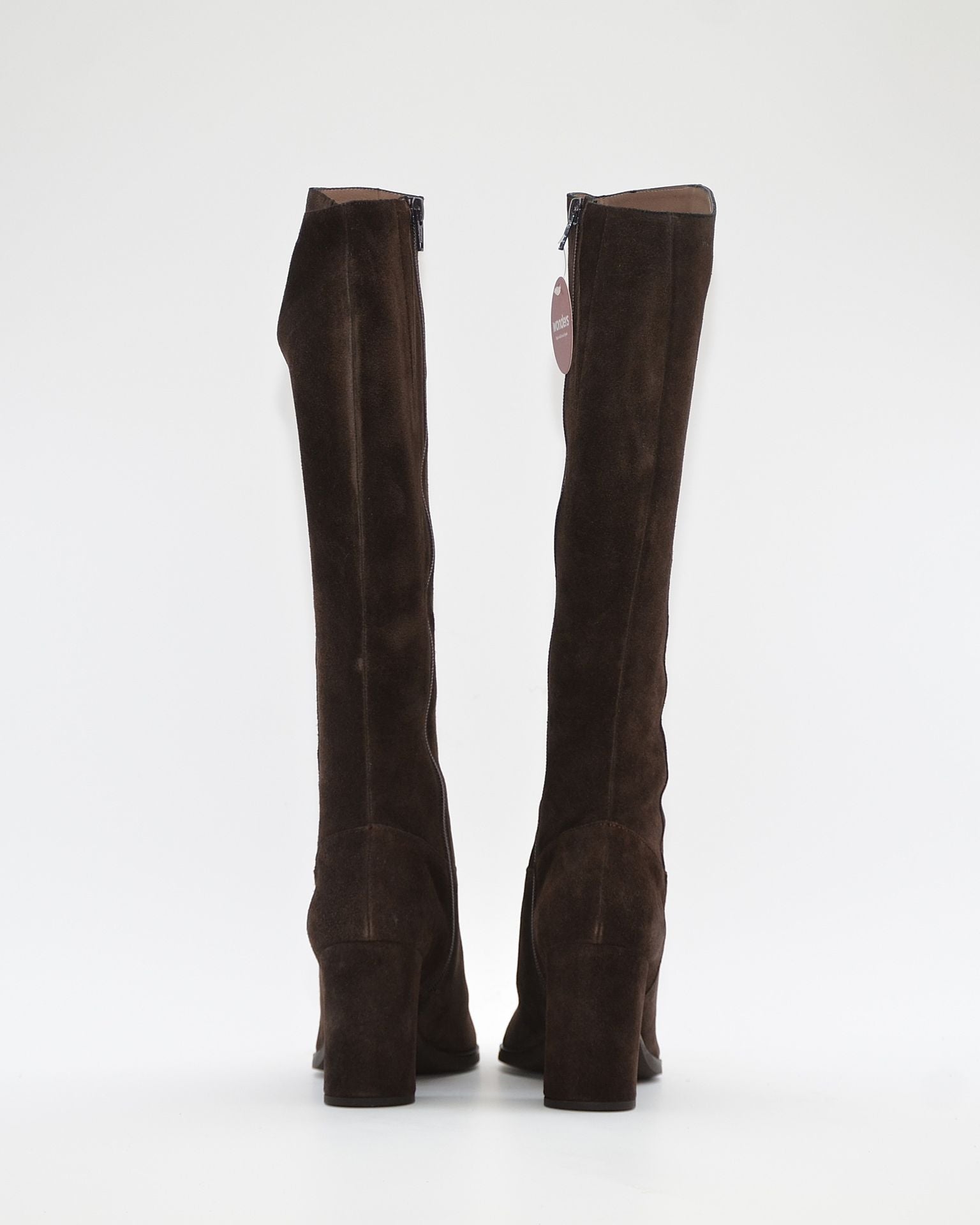 BOTA ALTA MUJER SERRAJE MARRÓN CHOCOLATE WONDERS M-5443 TESTA