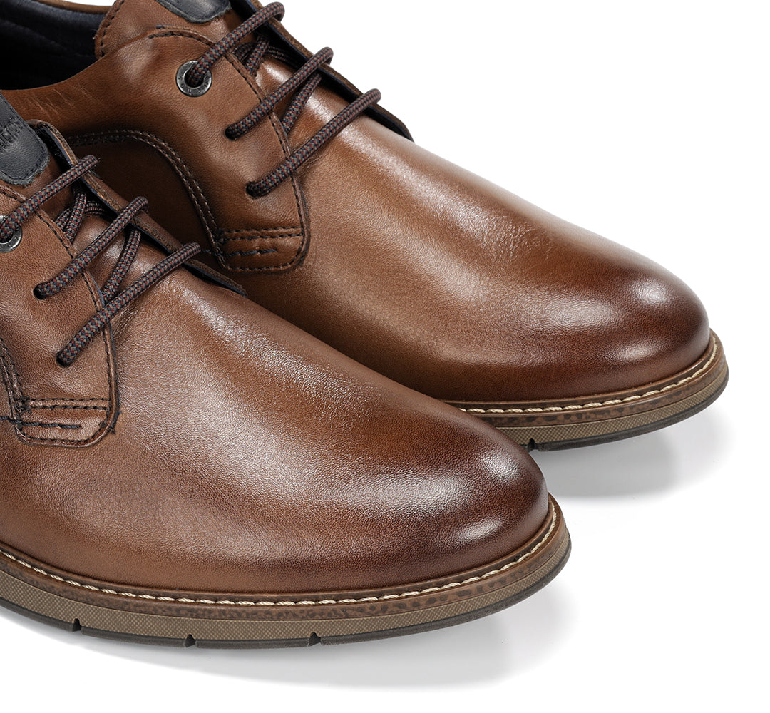 ZAPATO CASUAL CORDON CAMEL F0974 KIRO HABANA CAMEL