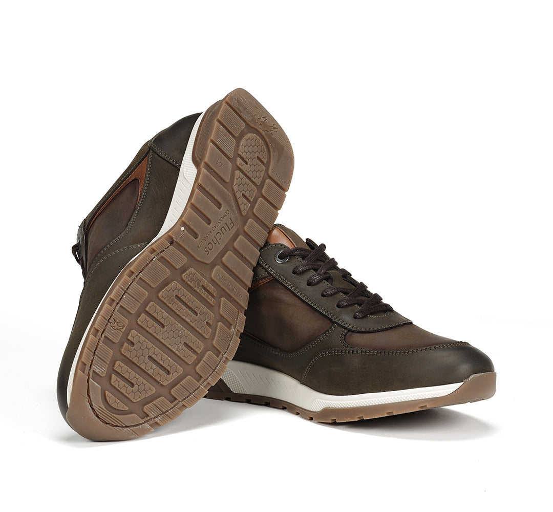 DEPORTIVO CORDON ENGRASADO KAKI MARRON F1603 LOUIS KANSAS
