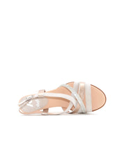 SANDALIA TACON MUJER COLOR PLATA MARFIL 34214