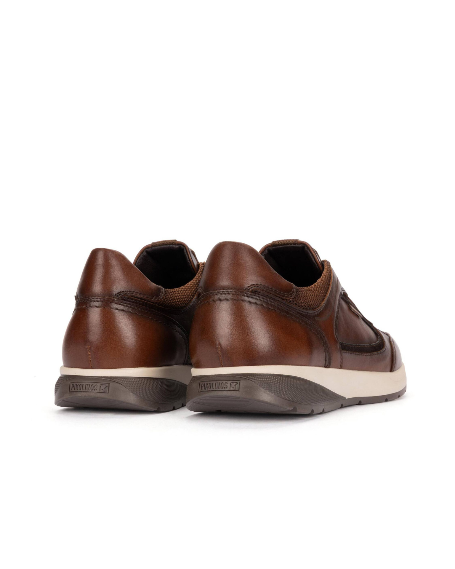 ZAPATO DE CORTE DEPORTIVO HOMBRE PIKOLINOS ELASTICOS COLOR CUERO GETAFE M2B-6439C1