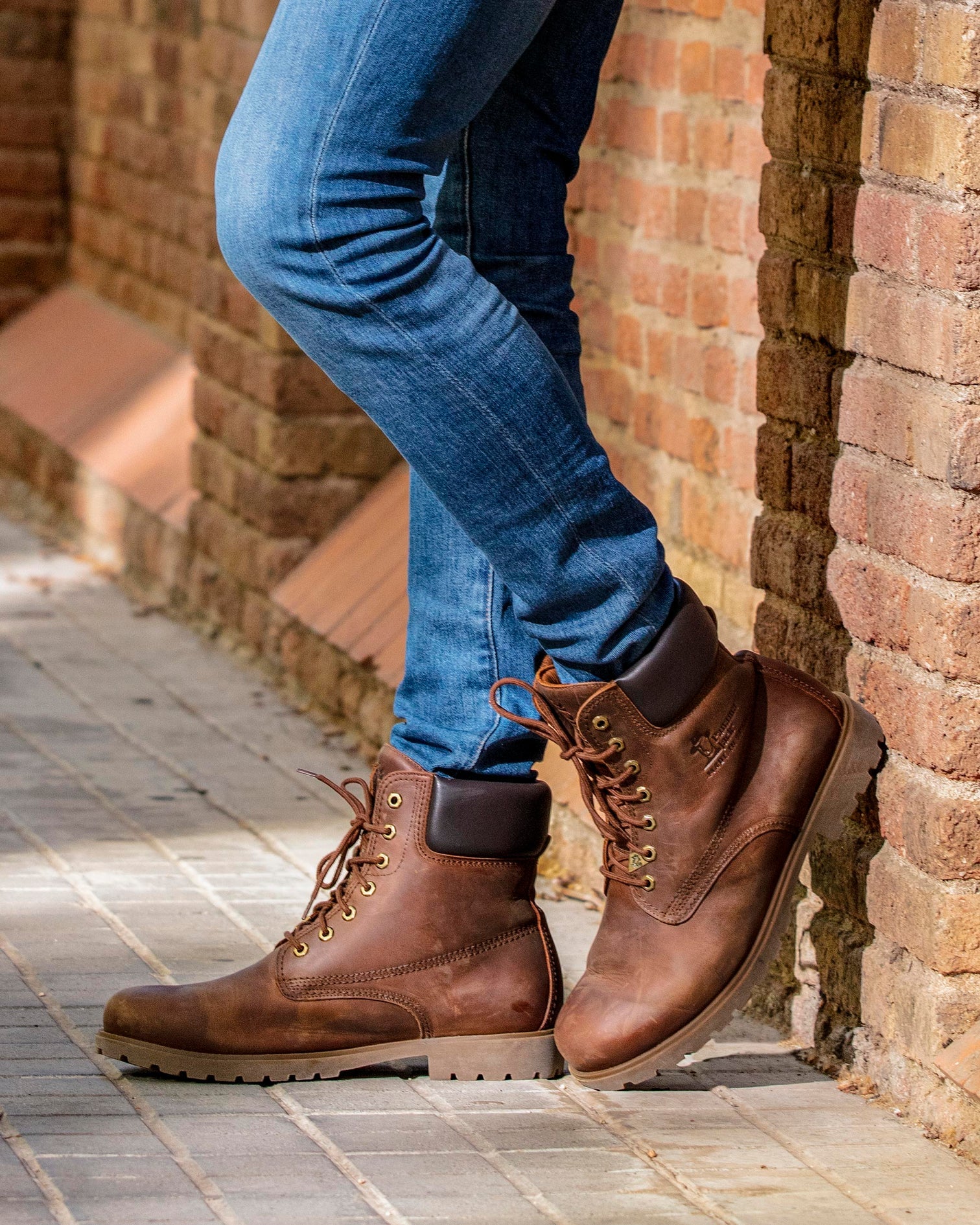 BOTA HOMBRE PANAMA JACK NAPA GRASS CUERO BARK