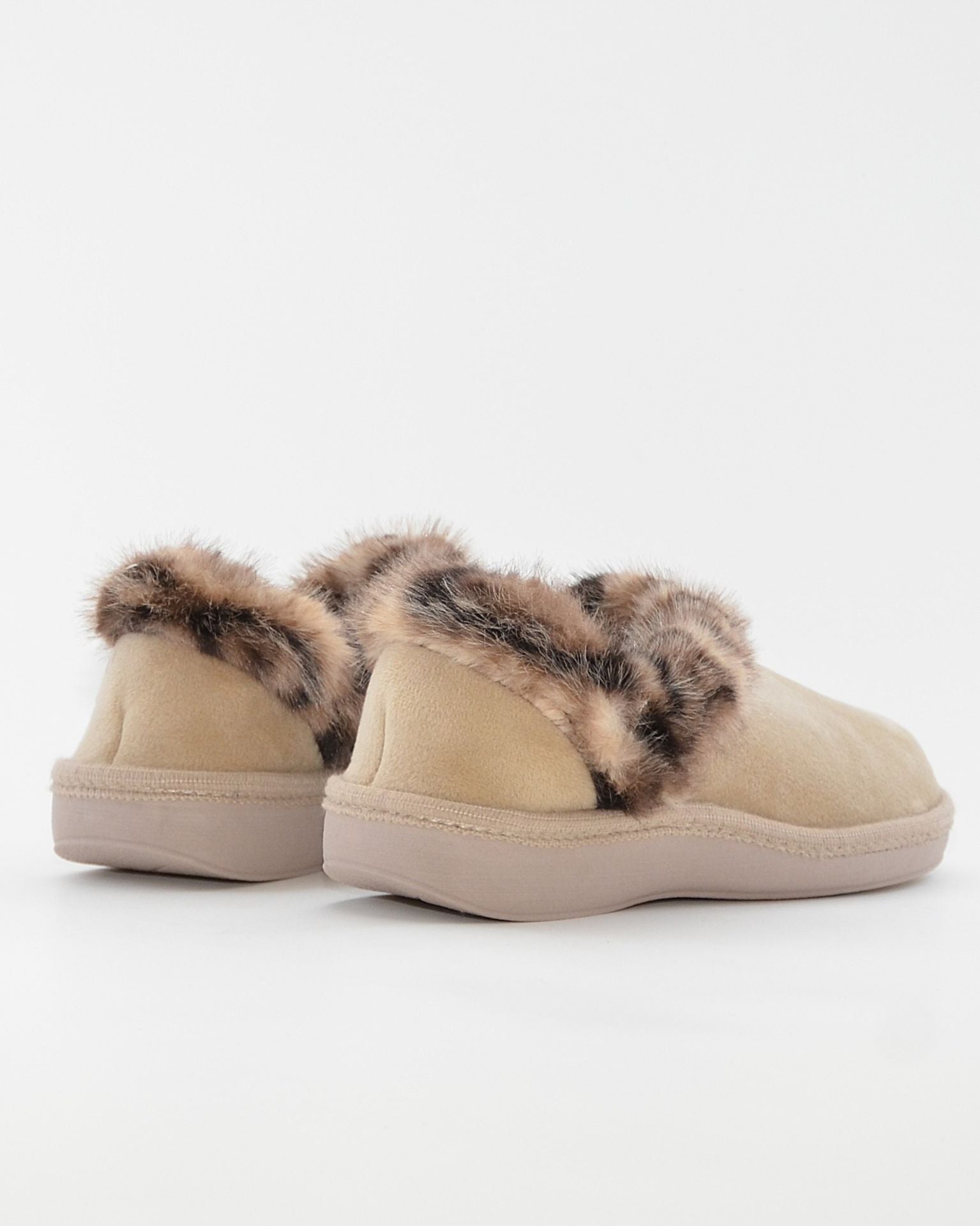 ZAPATILLAS DE CASA MUJER CERRADA SALVI 31L-056 SUAPEL TOSTADO