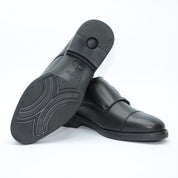 ZAPATO DOS HEBILLAS NEGRO 59804