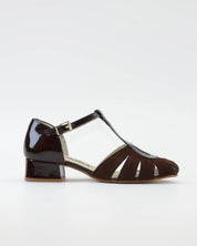 SANDALIA CANGREJERA MUJER MARRON CHOCOLATE LACOMBA COLUMBINE