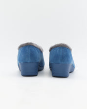 ZAPATILLA MUJER CERRADA CON CUÑA COLOR AZUL JEANS J.ORTEGA 1840