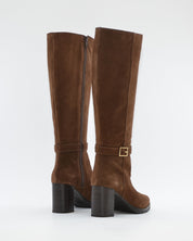 BOTA ALTA MUJER SERRAJE MARRON PITILLOS 30542