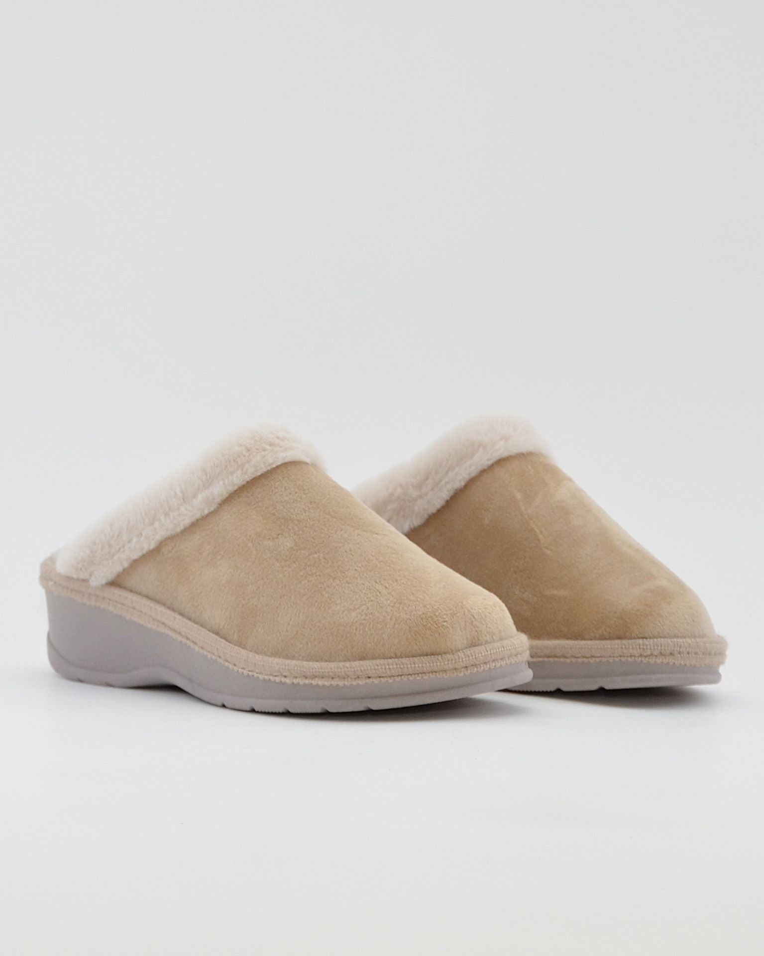 ZAPATILLA CASA MUJER CUÑA PLANTILLA EXTRAIBLE SALVI 52L-056 SUAPEL TOSTADO