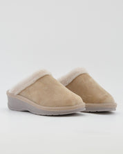 ZAPATILLA CASA MUJER CUÑA PLANTILLA EXTRAIBLE SALVI 52L-056 SUAPEL TOSTADO