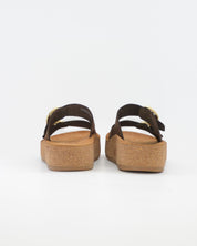 SANDALIA BIO PLATAFORMA NOBUCK MARRON HAPPY MONK GOMERA 002