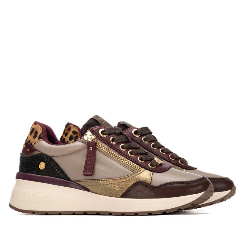 Zapatilla de mujer burdeos Carmela 16244206