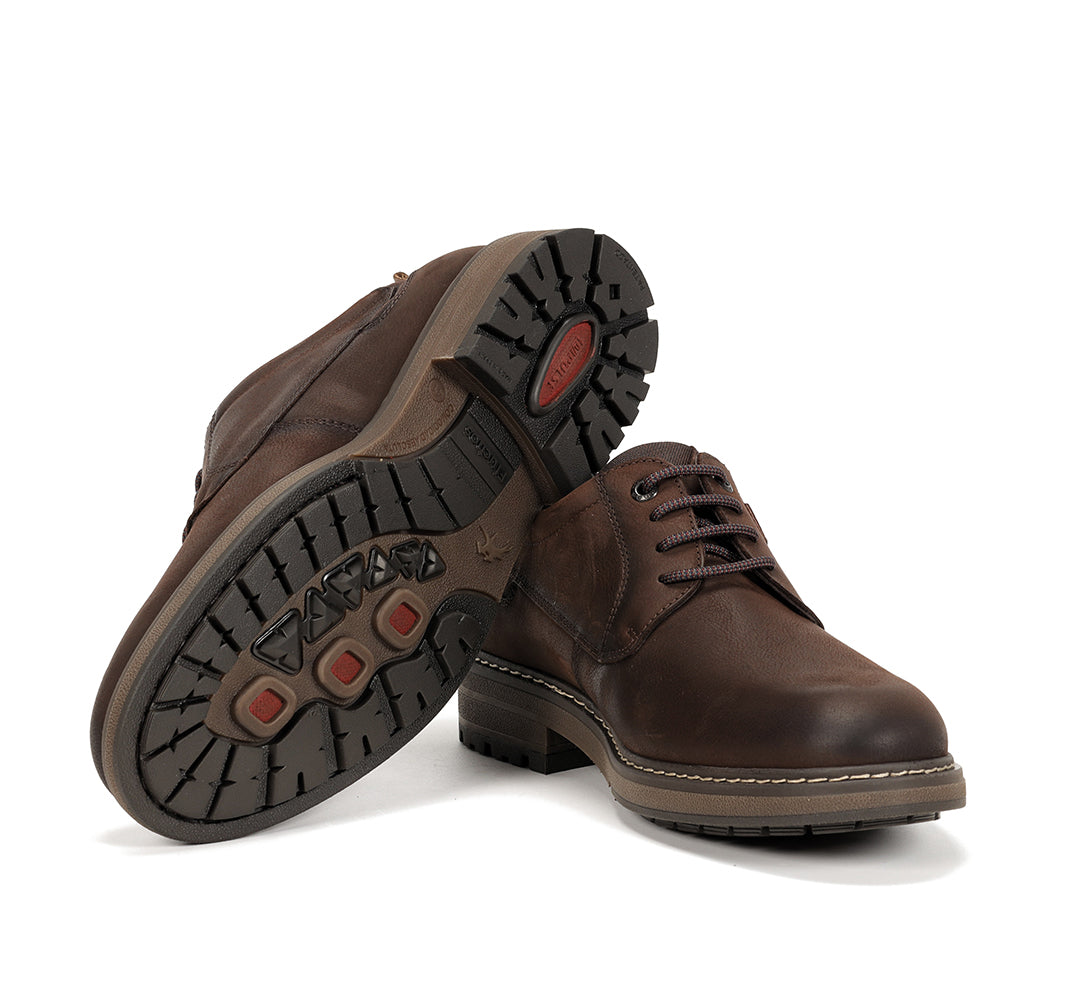 ZAPATO SPORT CORDON ENGRASADO MARRON F1589 TRUMAN D.CASTAÑO