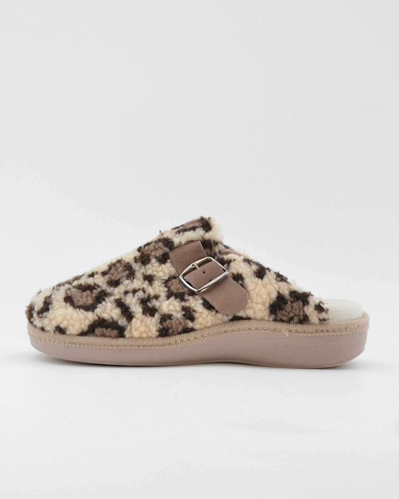 ZAPATILLAS DE CASA MUJER CON HEBILLA SALVI 29L-000 IRBIS ANIMAL PINT