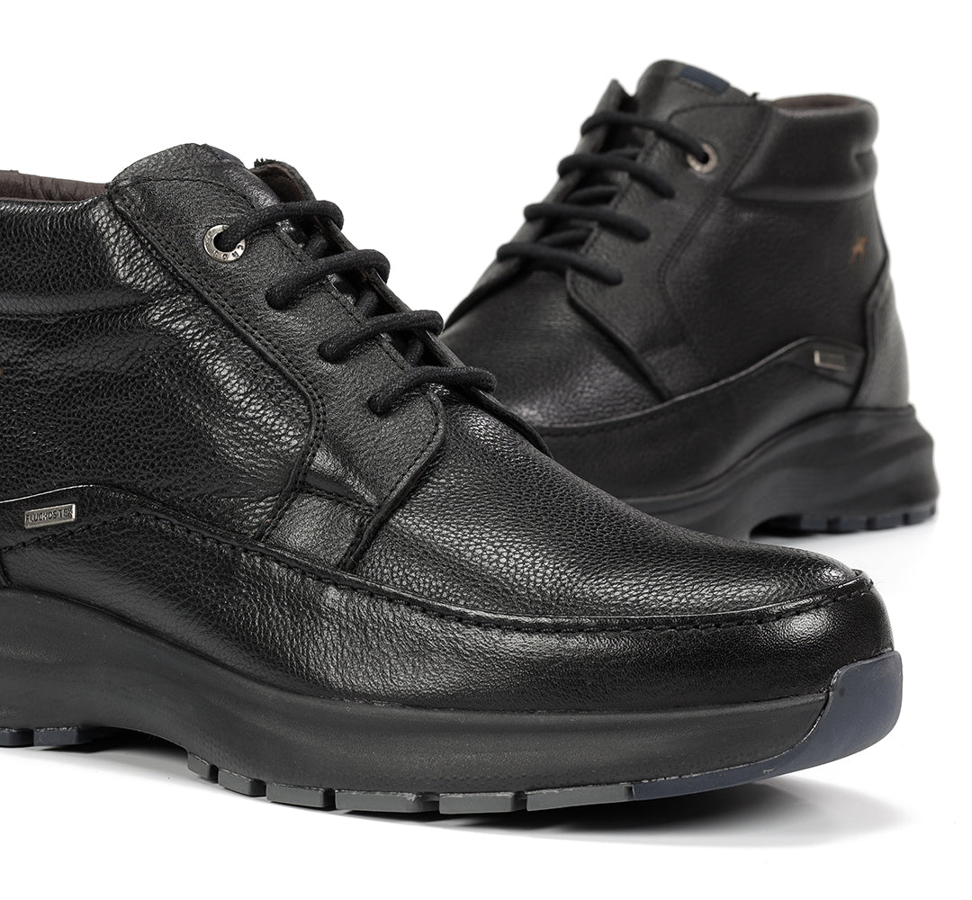 BOTIN IMPERMEABLE NEGRO CORDON F2066 TRITON