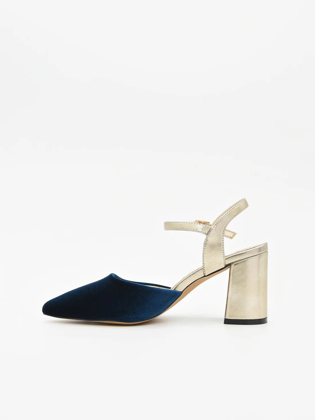 ZAPATO FIESTA TERCIOPELO MARINO 459K214