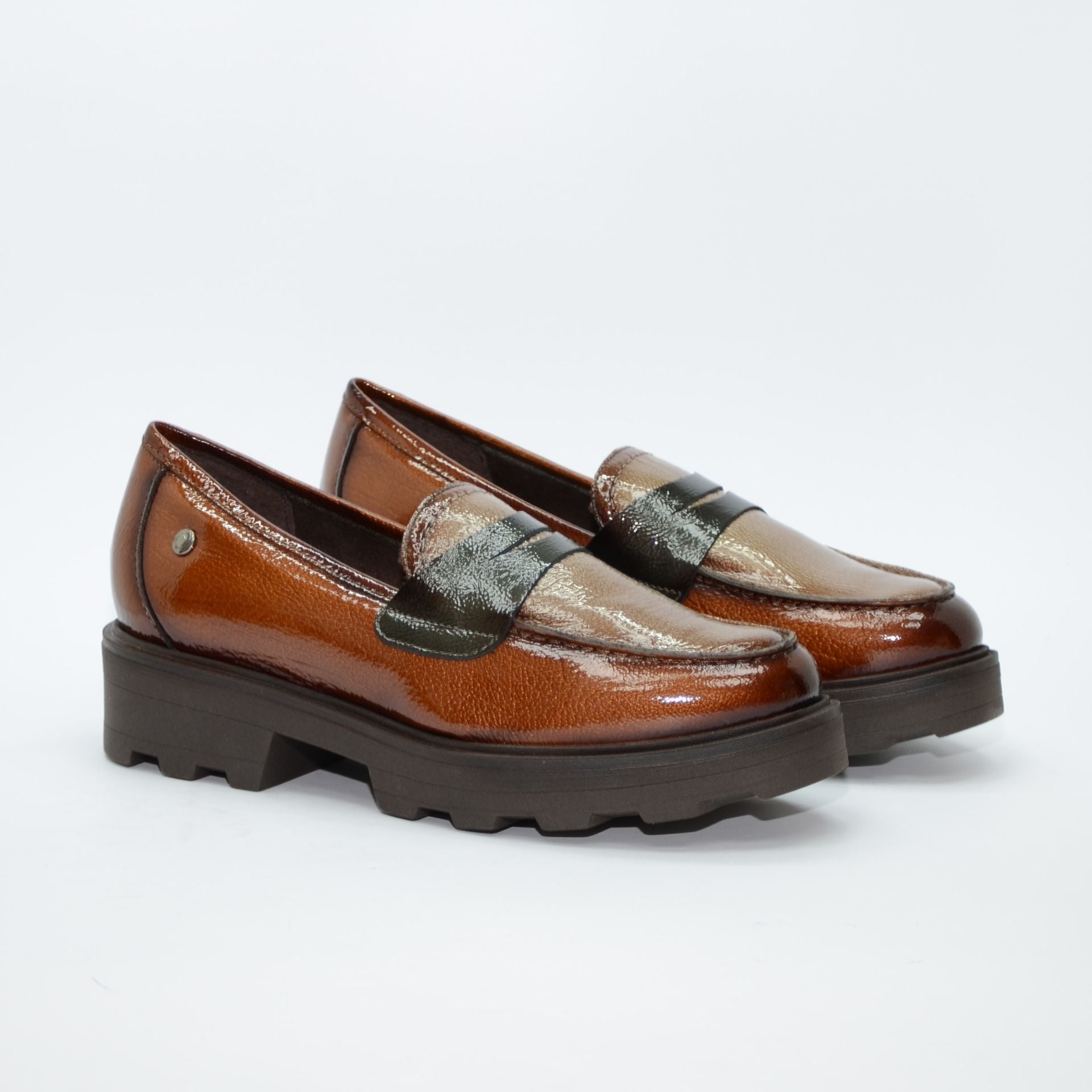 ZAPATO MOCASIN CHAROL CUERO MULTI 6731