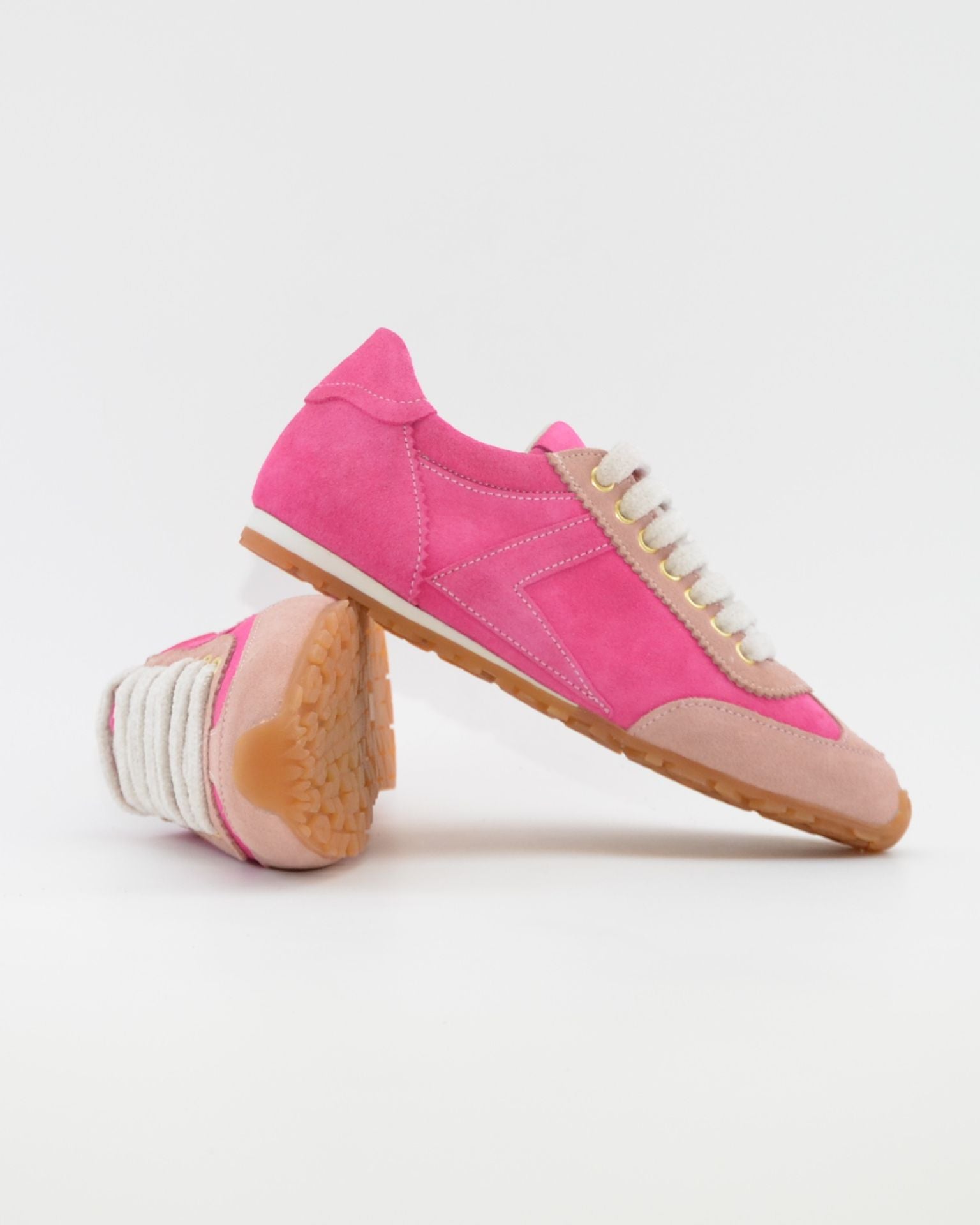 DEPORTIVO MUJER CORDON SERRAJE COMBI FUXIA SALMON LACOMBA FUCHSIA