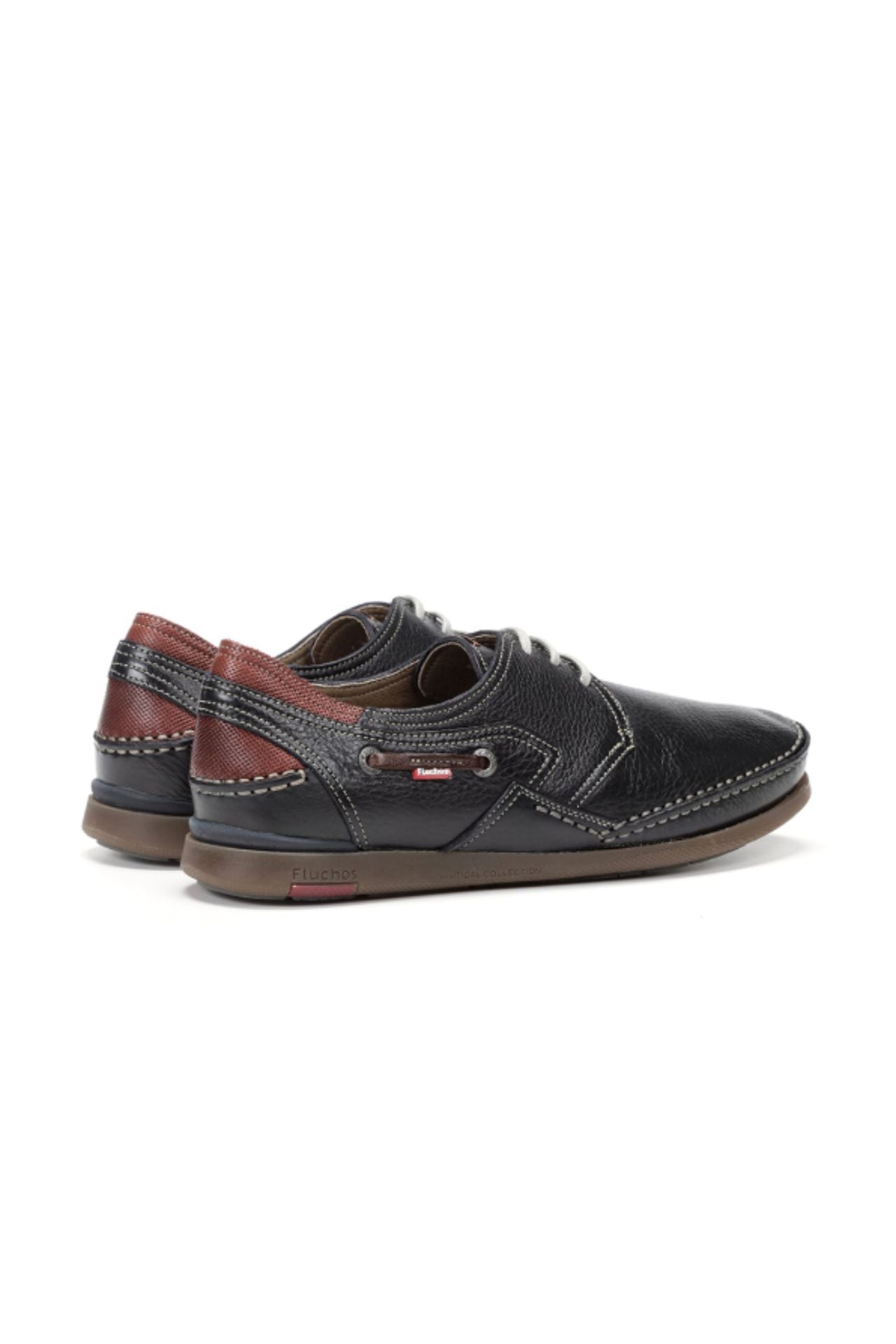 ZAPATOS HOMBRE FLUCHOS AZUL MARINO CORDON MARINO 9884