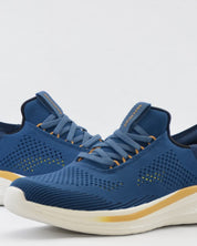 SNEAKERS HOMBRE SKECHERS AZUL 21810 BLU ELASTICOS SLIP-INS