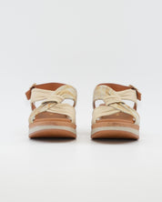 SNDALIA MUJER CUÑA COLOR BLANCO ROTO PLANTA ACOLCHADA PAULA URBAN 35-710 OFF WHITE