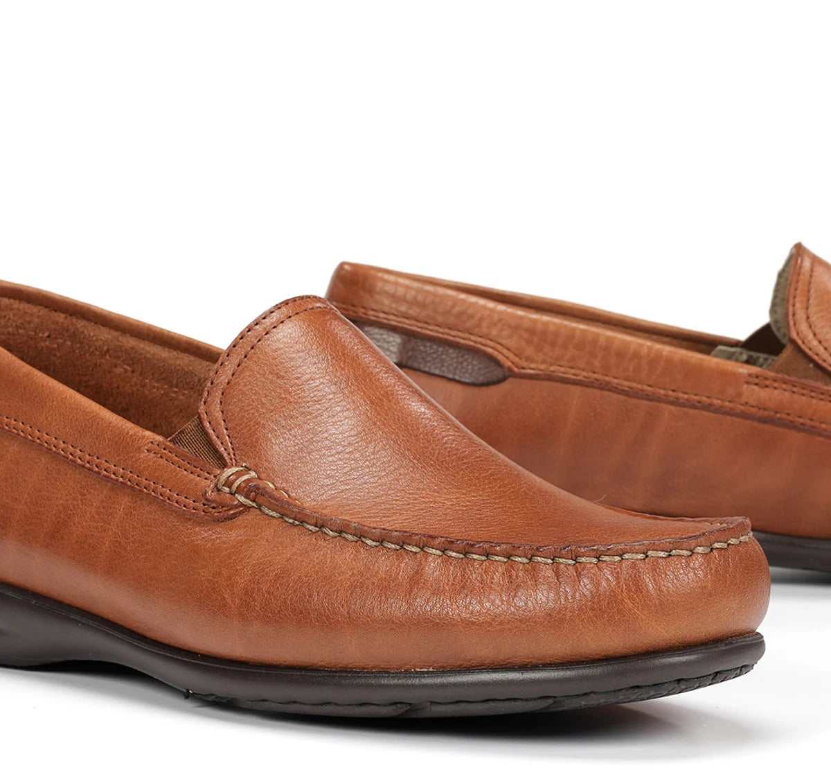 ZAPATO MOCASIN HOMBRE FLUCHOS COLOR CUERO ORION 8682