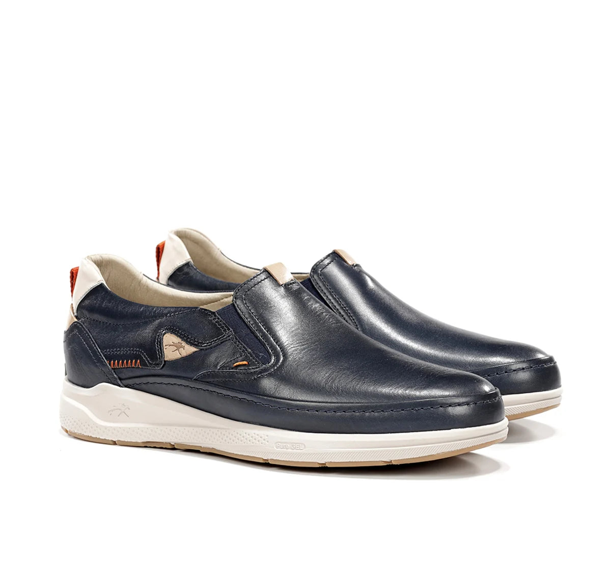 ZAPATO MOCASIN HOMBRE COLOR AZUL MARINO FLUCHOS KADIR F2445