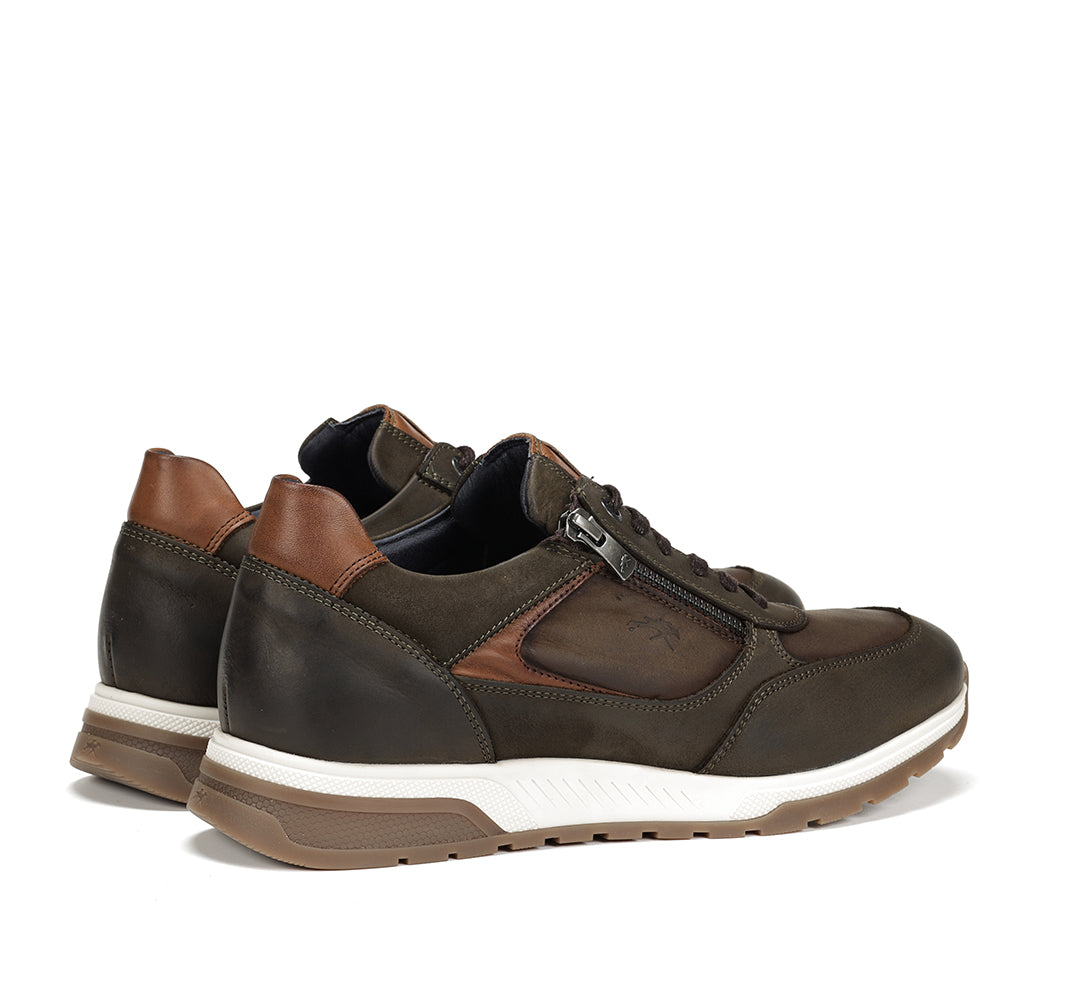 DEPORTIVO CORDON ENGRASADO KAKI MARRON F1603 LOUIS KANSAS